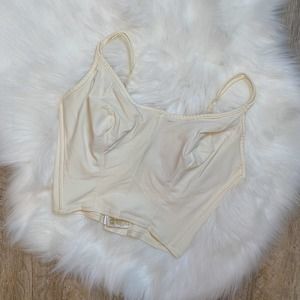 Rare Vintage Oscar de la Renta Cream Bustier - Size 36C/34D